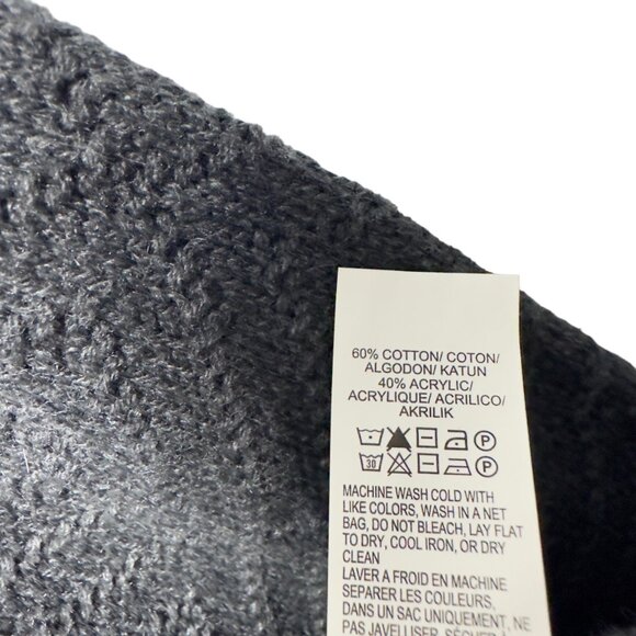 Lucky Brand Fringe Woven Knit Duster Sweater Cardigan Jacket - Picture 9 of 10